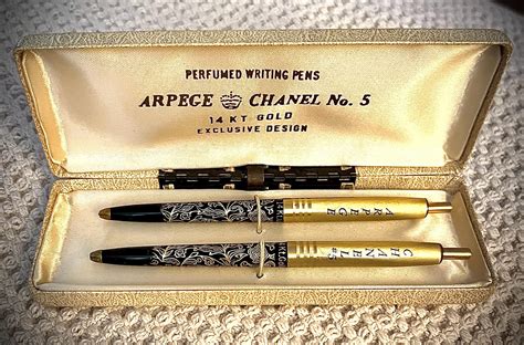 arpege chanel no 5 perfuming pen set|arpege perfume pen set.